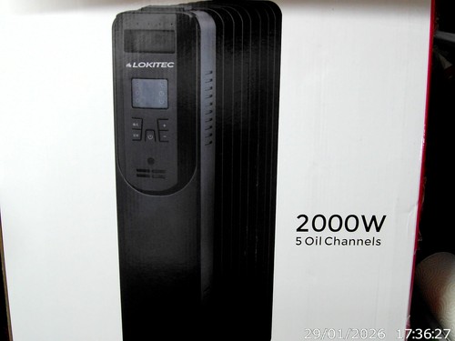 Lokitec ölradiator h509r - Ölradiator, lk-h509r
