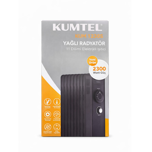 Kumtel ölradiator elektrische - Ölradiator,
