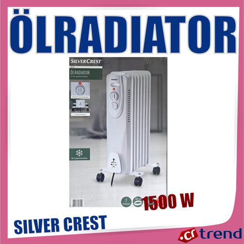 Silvercrest ölradiator 1500 - silvercrest,