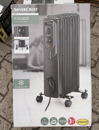 Silvercrest ölradiator 1500 - silvercrest,