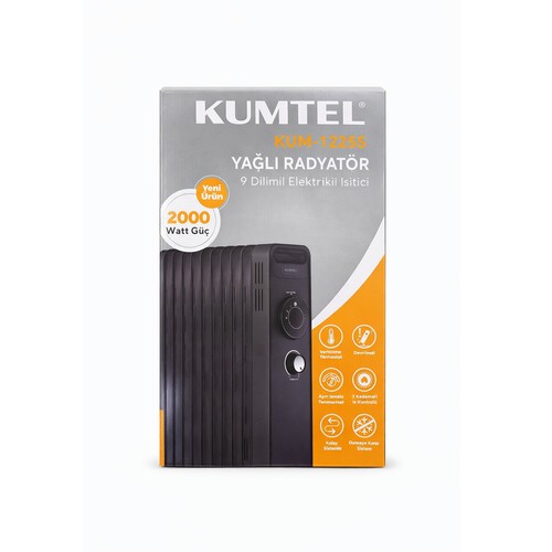 Kumtel ölradiator elektrische - kumtel,