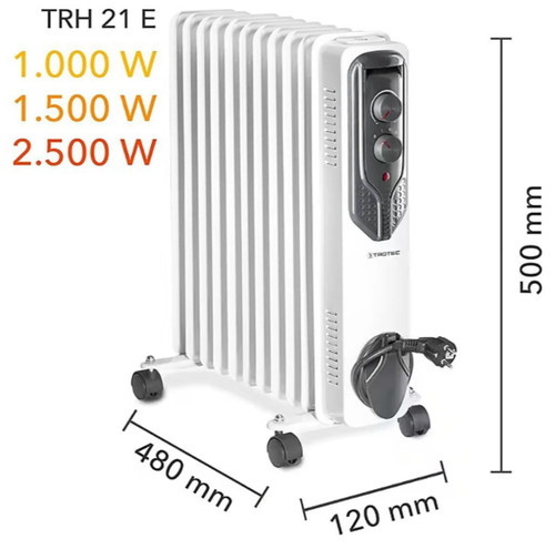 Trotec ölradiator trh e - Ölradiator,