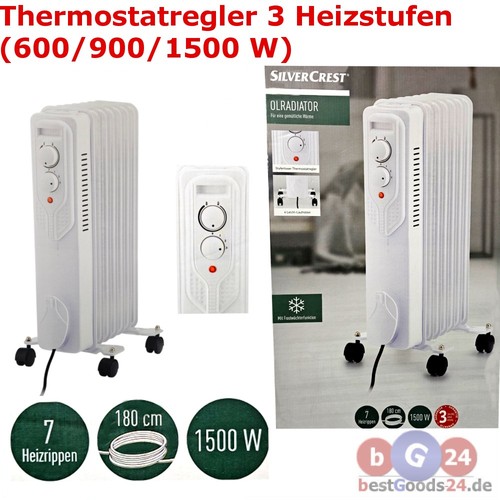 Heizung ölradiator 1500w - heizung,